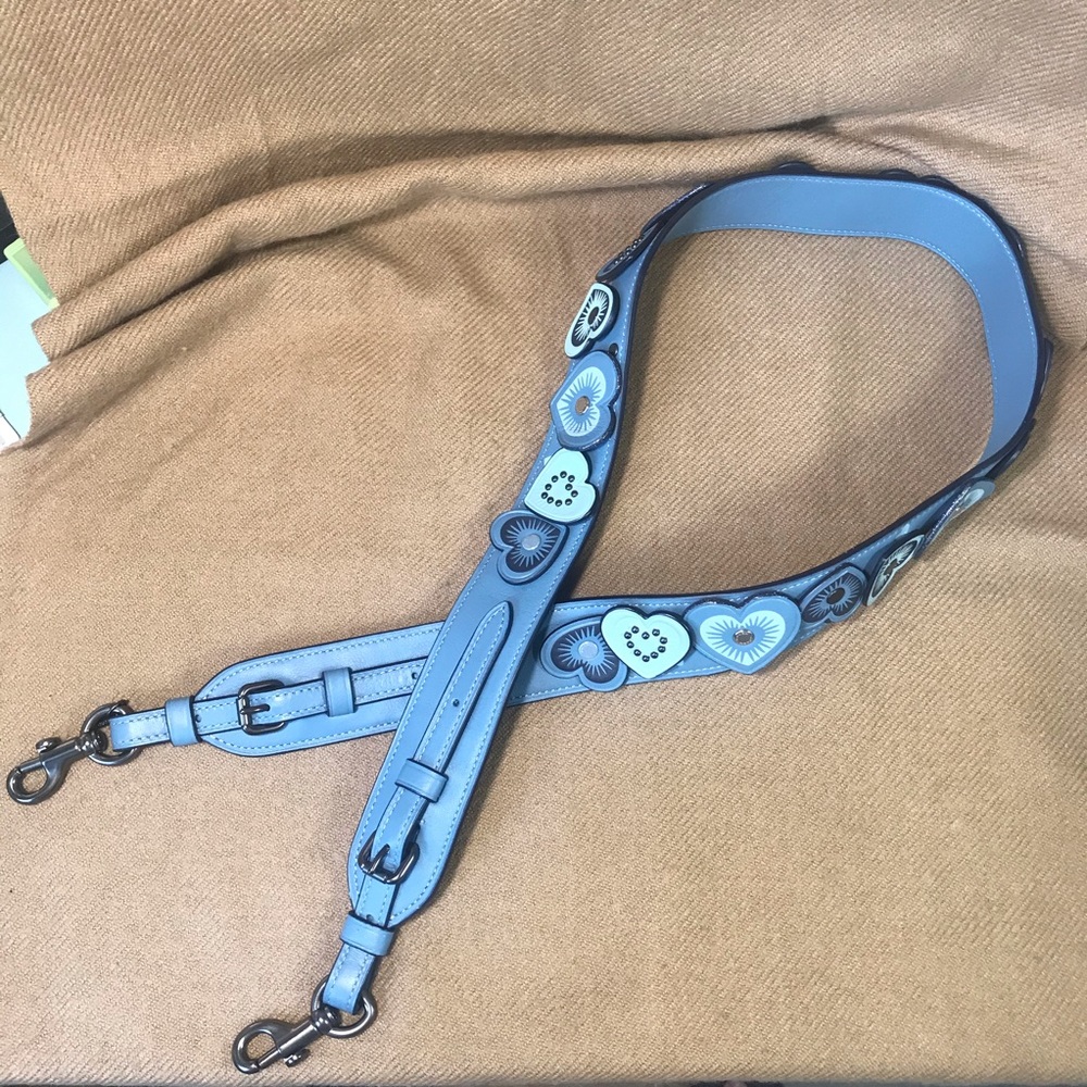 COACH Strap With Hearts 29542 Chambray